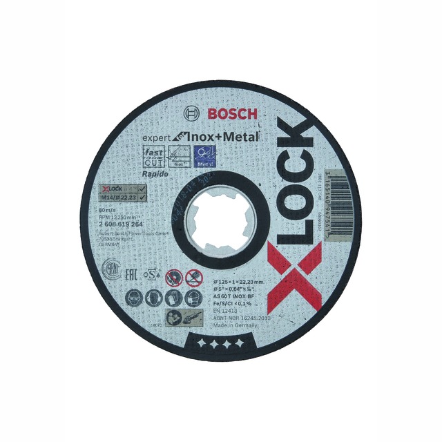 KAPSKIVA X-LOCK EXPERT FOR INOX & METAL