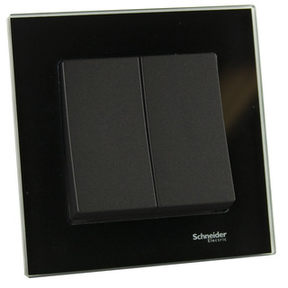 Schneider Electric STRÖMBRYTARE KRON ANT GLAS INF EXXACT SOLID BLISTER
