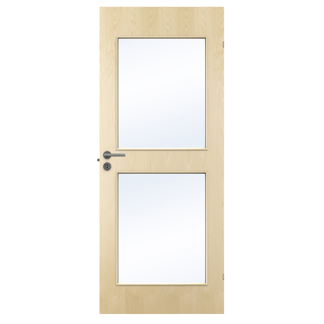 INNERDÖRR EASY G03 7X20 BJÖRK 4MM HÄRDAT KLARGLAS | Beijerbygg Byggmaterial