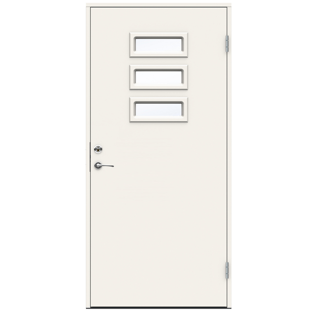 YTTERDÖRR CARIBBEAN 09X20V VIT FUNCTION KLARGLAS MÅL.GLASLIST | Beijerbygg Byggmaterial