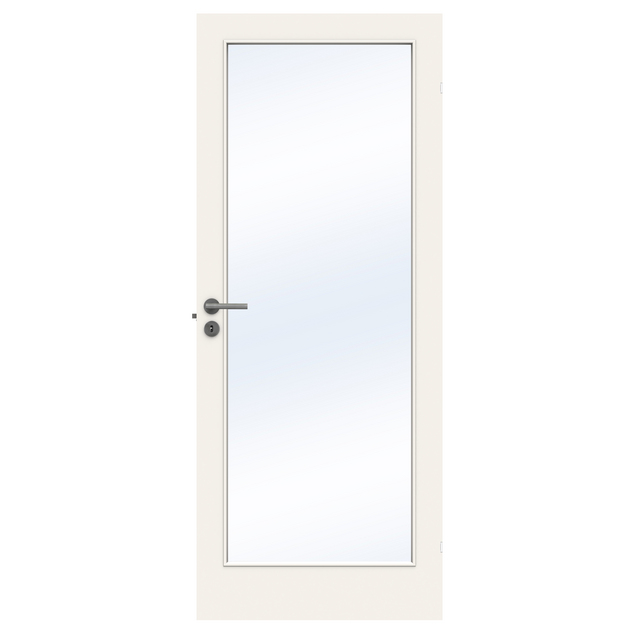 INNERDÖRR 200/GW1 IDL 8X20 VIT GLAS 4MM HÄRDAT EXKL KARM | Beijerbygg Byggmaterial