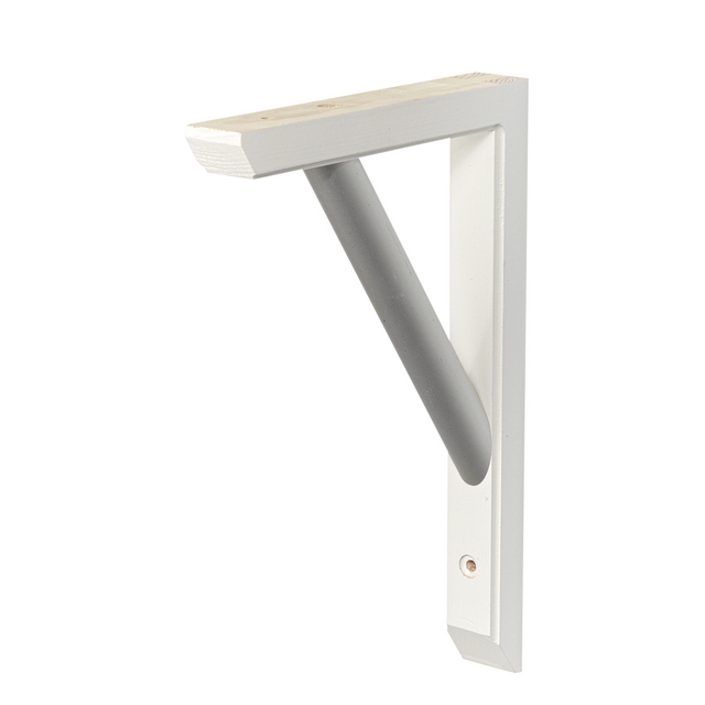 KONSOL CARL VIT/ALUMIN 250X350 | Beijerbygg Byggmaterial