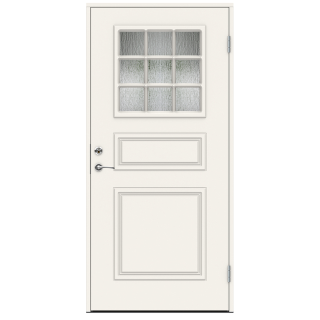 YTTERDÖRR IVES 10X21VÄ VIT CLASSIC COTSWOLD INKL VIT KARM | Beijerbygg Byggmaterial