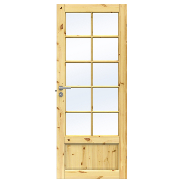 INNERDÖRR TRADITION 07X19 KLARL FURU SP10 KLARGLAS | Beijerbygg Byggmaterial