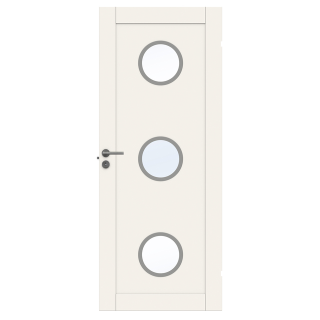 SPEGELDÖRR UNIQUE 01L GWA 330 VIT 09X21 KLARGLAS | Beijerbygg Byggmaterial
