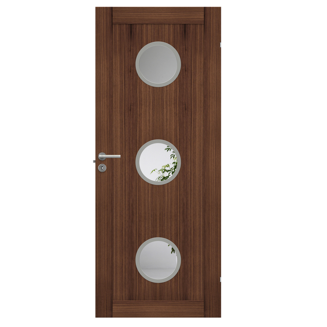 DÖRRBLAD UNIQUE 01L GWA 330 VALNÖT 10X20 KLGL | Beijerbygg Byggmaterial