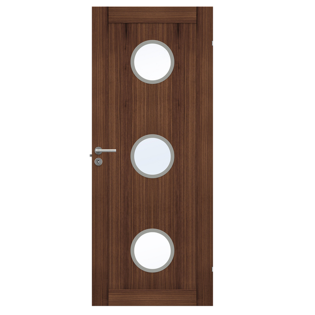 DÖRRBLAD UNIQUE 01L GWA 330 VALNÖT 8X21 KLGL | Beijerbygg Byggmaterial