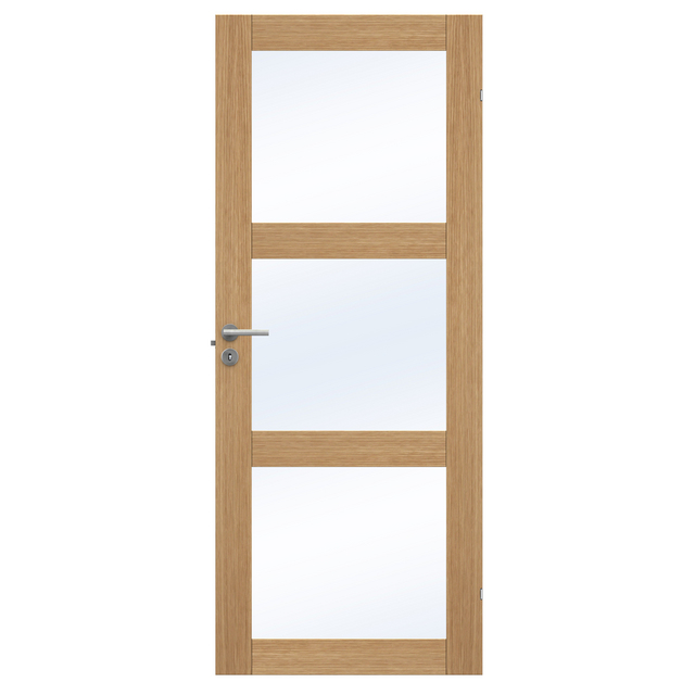 SPEGELDÖRR UNIQUE 03L EK FANER 825X2040MM 088738 | Beijerbygg Byggmaterial