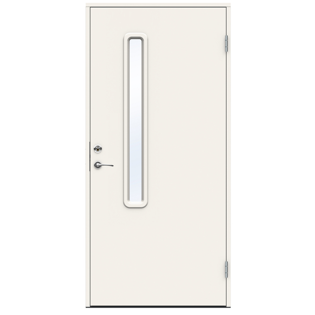 YTTERDÖRR VOLGA 09X21VÄ VIT FUNCTION KLARGLAS INK VIT KARM | Beijerbygg Byggmaterial