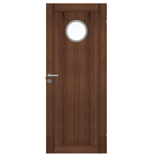 DÖRRBLAD UNIQUE 01L GWA 130 VALNÖT 10X21 KLGL | Beijerbygg Byggmaterial