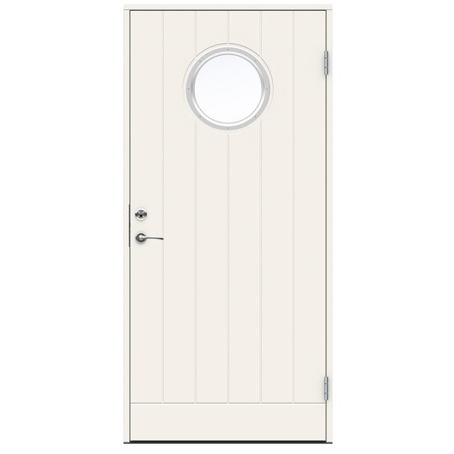 YTTERDÖRR CORAL 9X20VÄ VIT FUNCTION KLARGLAS INK VIT KARM | Beijerbygg Byggmaterial