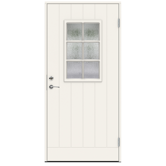 YTTERDÖRR BIZET 9X20VÄ VIT CLASSIC COTSWOLD INKL VIT KARM | Beijerbygg Byggmaterial