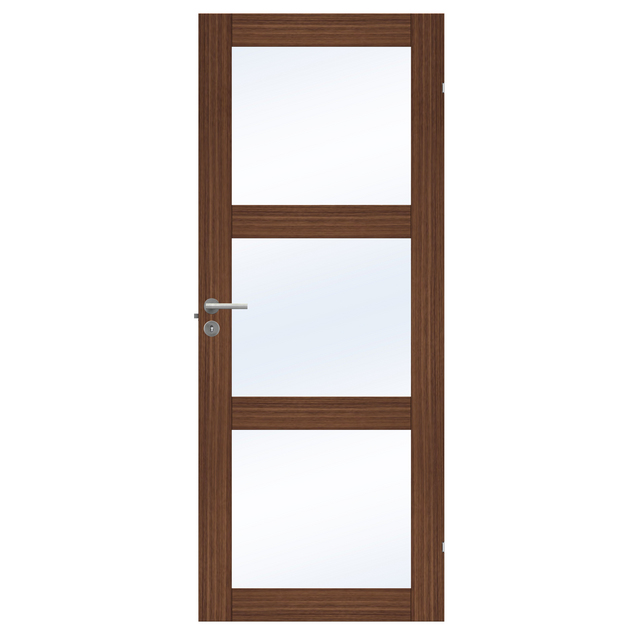 SPEGELDÖRR UNIQUE 03L VALNÖT FANER 825X1940MM 090980 | Beijerbygg Byggmaterial