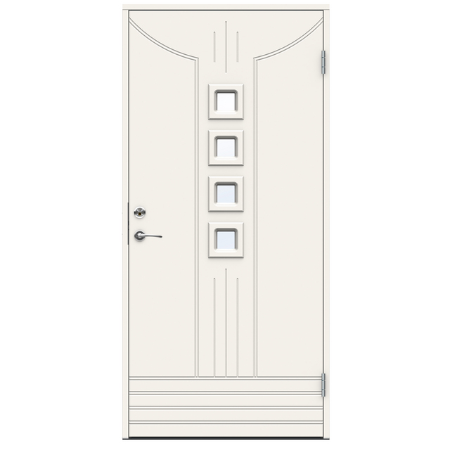 YTTERDÖRR SUEZ 09X20VÄ VIT FUNCTION KLARGLAS INK VIT KARM | Beijerbygg Byggmaterial