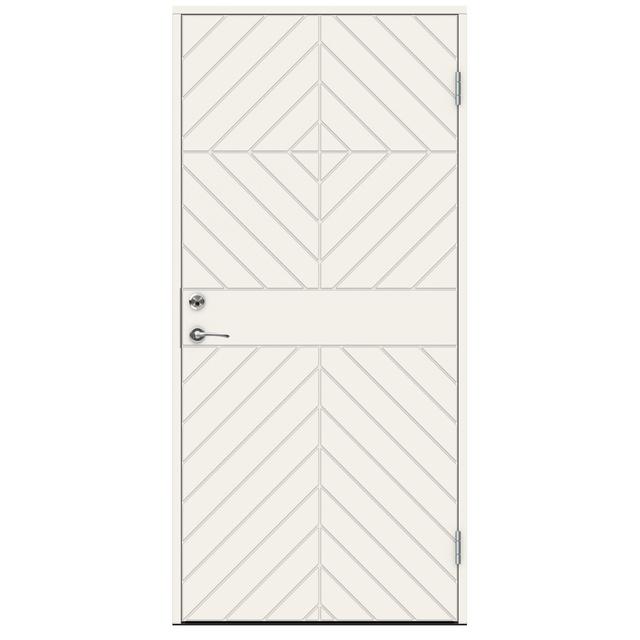 YTTERDÖRR GRIEG 10X20VÄ VIT CLASSIC TÄT INKL VIT KARM | Beijerbygg Byggmaterial