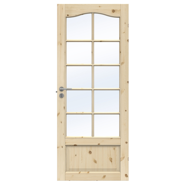 INNERDÖRR TRADITION 08X20 OBEH FURU SP10B KLARGLAS | Beijerbygg Byggmaterial