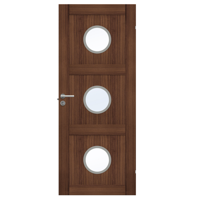 DÖRRBLAD UNIQUE 03L GWA 330 VALNÖT 10X20 KLGL | Beijerbygg Byggmaterial