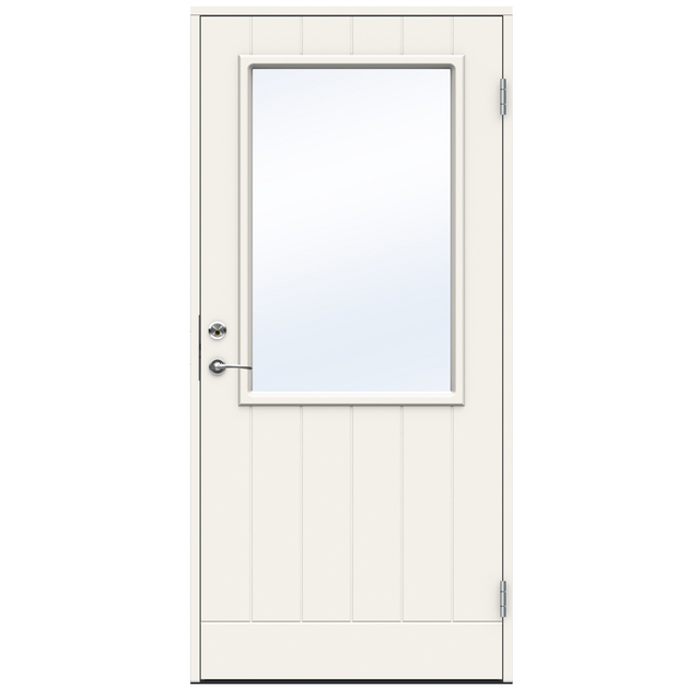 YTTERDÖRR VÄNERN 10X20VÄ VIT FUNCTION KLARGLAS INK VIT KARM | Beijerbygg Byggmaterial