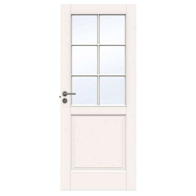 INNERDÖRR CRAFT VIT 07X20 155/SP6 KLARGLAS | Beijerbygg Byggmaterial