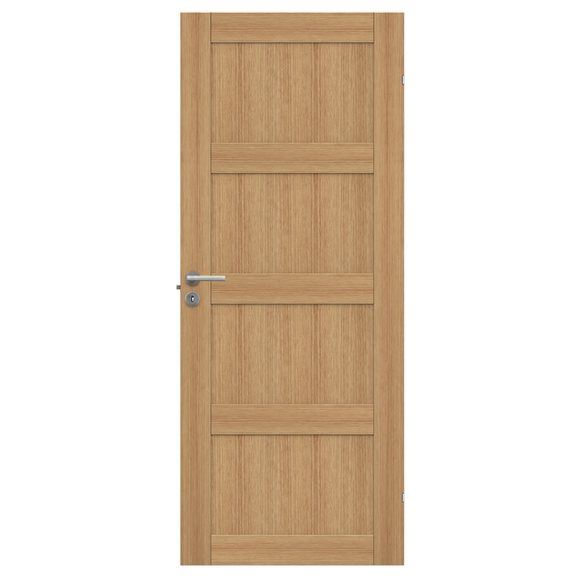 SPEGELDÖRR UNIQUE 04L EKFANER 825X2040MM | Beijerbygg Byggmaterial