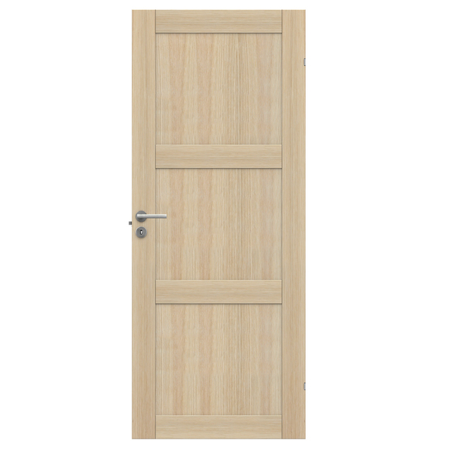 SPEGELDÖRR UNIQUE 03L EKFANER VIT 825X1940MM | Beijerbygg Byggmaterial