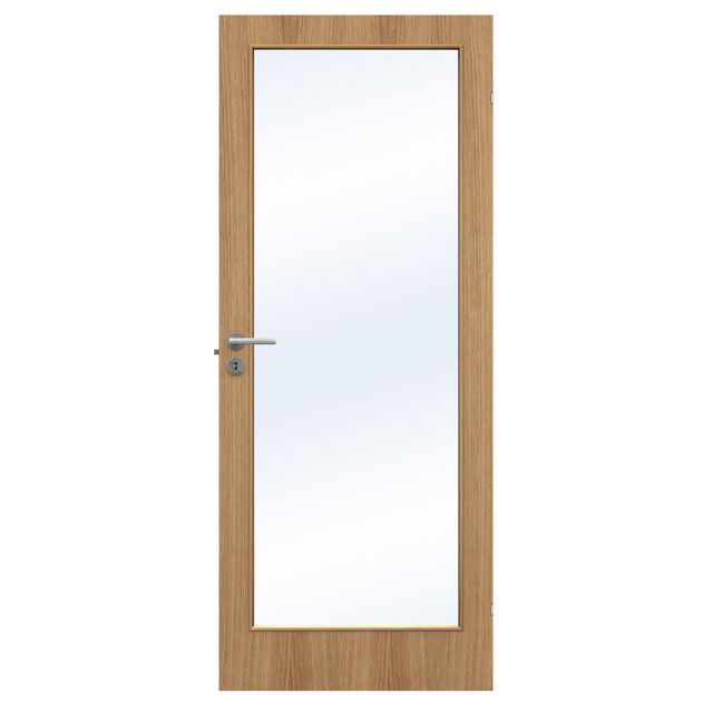 INNERDÖRR SLÄT EASY GW1 7X21 E 4MM HÄRDAT KLARGLAS | Beijerbygg Byggmaterial