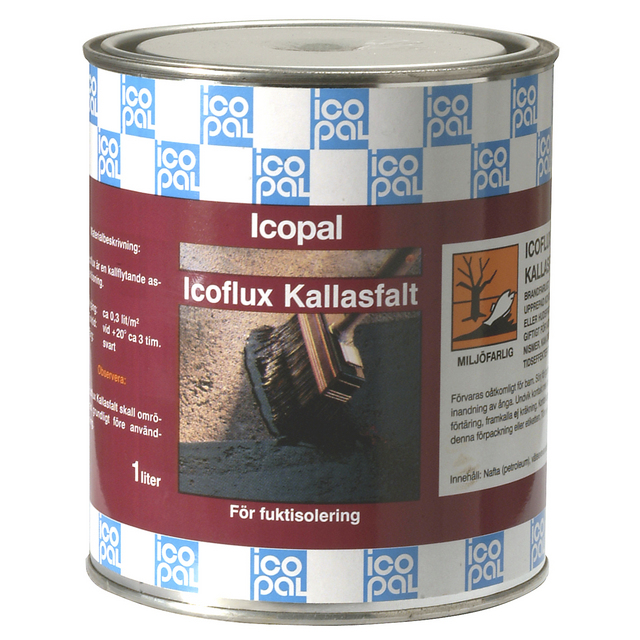 KALLASFALT ICOFLUX 1L (10) | Beijerbygg Byggmaterial