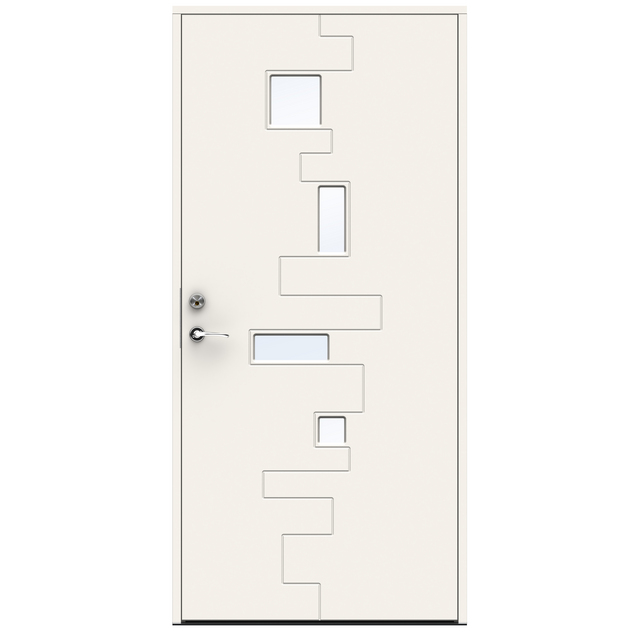 YTTERDÖRRSET PULSE KYM 9X20 VIT 888X1980MM H | Beijerbygg Byggmaterial