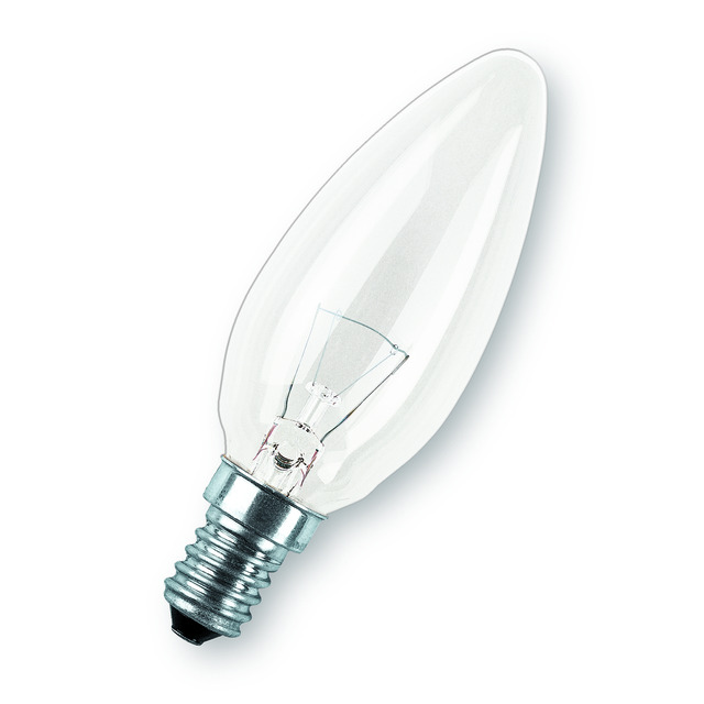 GLÖDLAMPA KRON 11W E14 KLAR CL B (59LM) OSRAM | Beijerbygg Byggmaterial