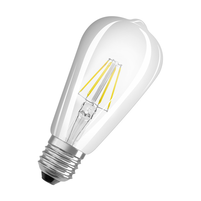 LED-LAMPA RETRO EDISON 4W 827 KLAR (40) OSRAM | Beijerbygg Byggmaterial