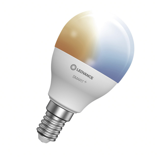 LED-LAMPA KLOT (40) E14 DIM TW 2700-6500K MATT CL P SMART+ BT | Beijerbygg Byggmaterial