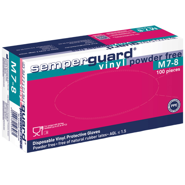 HANDSKE SEMPERGUARD VINYL PF M | Beijerbygg Byggmaterial