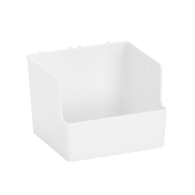 BOX HÖG FÖR FÖRVARINGSSKENA VIT | Beijerbygg Byggmaterial