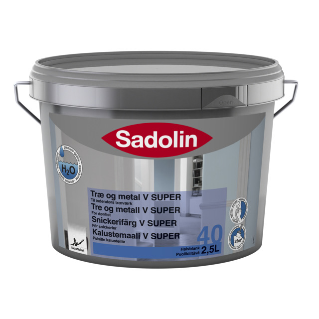 SNICKERIFÄRG V  SA 40 BW 2,5 SADOLIN V SUPER 40 | Beijerbygg Byggmaterial