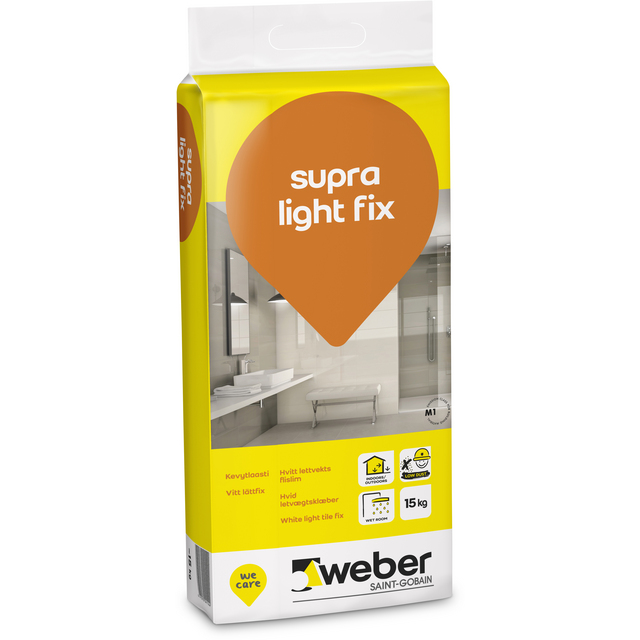 FÄSTMASSA SUPRA LIGHT FIX 15KG VIT LÄTT           (48) | Beijerbygg Byggmaterial FÄSTMASSA SUPRA LIGHT FIX 15KG VIT LÄTT           (48) | Beijerbygg Byggmaterial