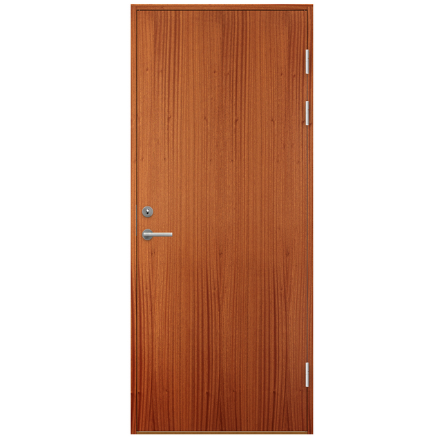 TAMBURDÖRR NOBLE EI30/RW35DB MAHOGNYFANER 9X21 VÄNSTER | Beijerbygg Byggmaterial