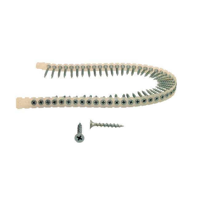 Bandad gipsskruv för träregel elförzinkad | Beijerbygg Byggmaterial