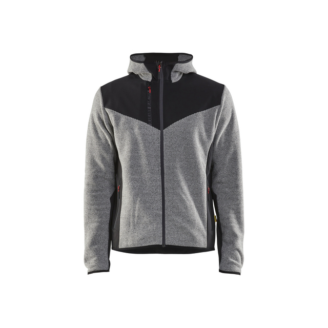 JACKA 5940 2536 STICKAD MED SOFTSHELL GRÅMELERAD/SVART M | Beijerbygg Byggmaterial JACKA 5940 2536 STICKAD MED SOFTSHELL GRÅMELERAD/SVART M | Beijerbygg Byggmaterial