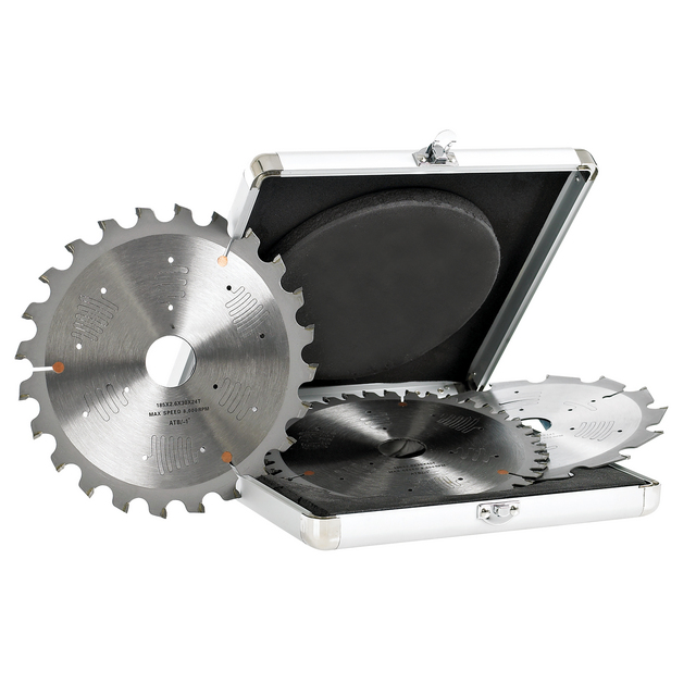 SÅGKLINGA 216MM 24T-48T-60 3ST I ALU.LÅDA PASSAR C8FSE C8FSHE | Beijerbygg Byggmaterial