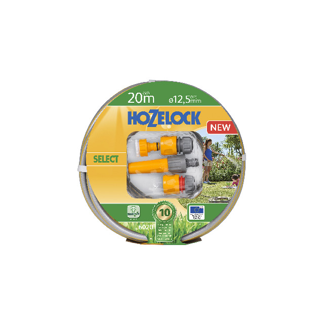 SLANGSET SELECT 6020-S-5 HOZELOCK 20MX12,5MM | Beijerbygg Byggmaterial SLANGSET SELECT 6020-S-5 HOZELOCK 20MX12,5MM | Beijerbygg Byggmaterial