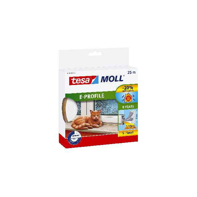 T T.LISTE E-PROFIL, 25MX9MMX4M 25MX9MM | Beijerbygg Byggmaterial