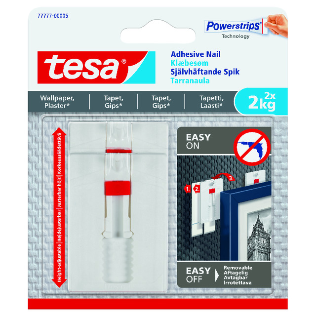SPIK 77777 TESA SJÄLVHÄFTANDE JUSTERBAR TAPET/PUTS 2KG | Beijerbygg Byggmaterial SPIK 77777 TESA SJÄLVHÄFTANDE JUSTERBAR TAPET/PUTS 2KG | Beijerbygg Byggmaterial