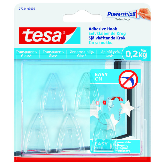 KROK 77734 TESA SJÄLVHÄFTANDE TRANSPARENT YTOR/GLAS 0,2KG | Beijerbygg Byggmaterial