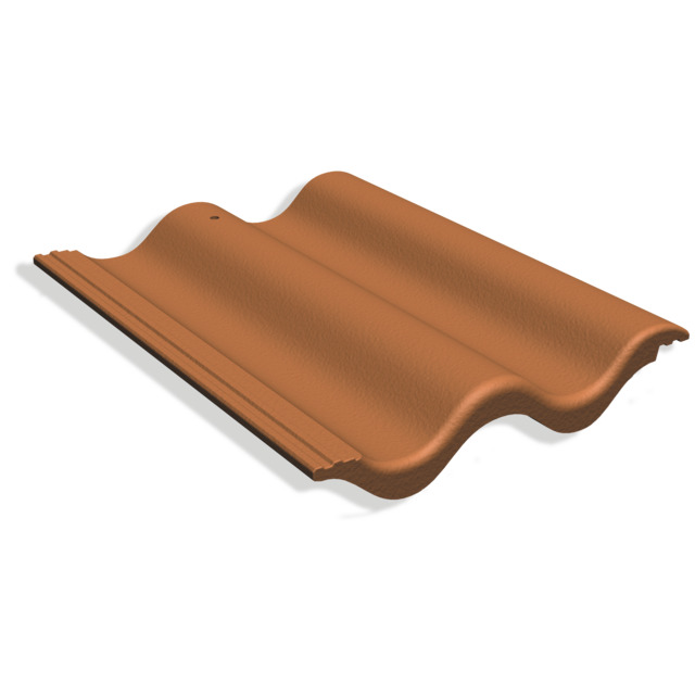 TAKPANNA PALEMA 2-KUP T-RÖD BENDERIT 8,9ST/M2 (240/120) | Beijerbygg Byggmaterial TAKPANNA PALEMA 2-KUP T-RÖD BENDERIT 8,9ST/M2 (240/120) | Beijerbygg Byggmaterial