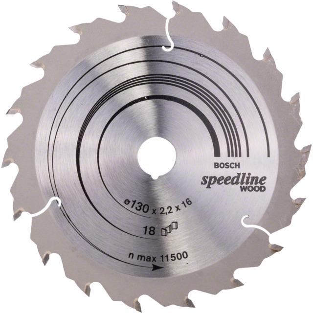 CIRKELSÅGKLINGA SPEEDLINE WOOD 130X16MM 18T | Beijerbygg Byggmaterial