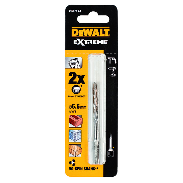 MURBRUKSBORR EXTREME D5,5X85MM DT6674 | Beijerbygg Byggmaterial