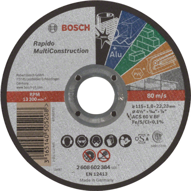 KAPSKIVA RAPIDO MULTICONSTRUKT 115X1X22,23MM | Beijerbygg Byggmaterial KAPSKIVA RAPIDO MULTICONSTRUKT 115X1X22,23MM | Beijerbygg Byggmaterial
