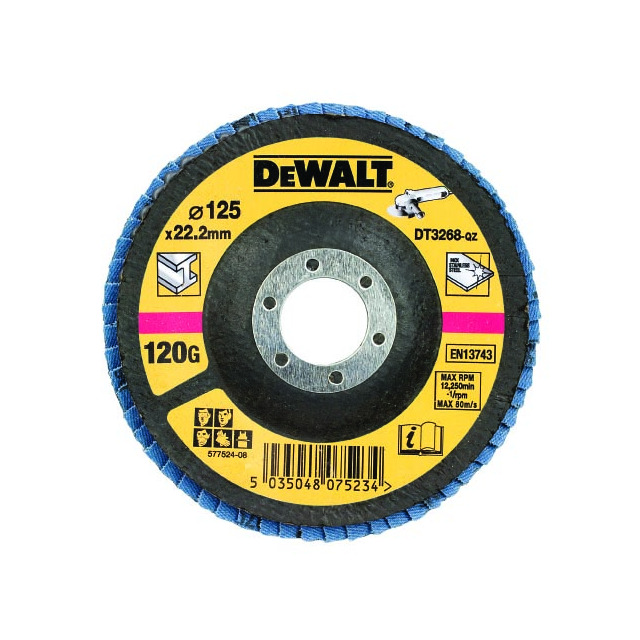 LAMELLSLIPSKIVA VINK K120 125 125MM | Beijerbygg Byggmaterial