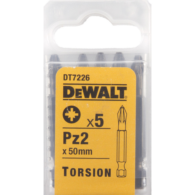 BITS PZ TORSION 50MM PZ2 5P | Beijerbygg Byggmaterial