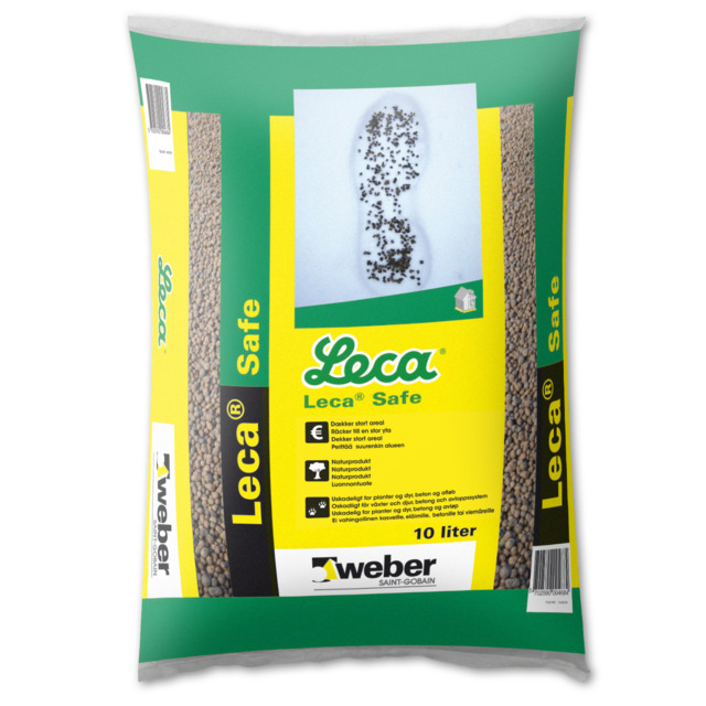 LECA SAFE HALKSKYDD 10L SÄCK KROSSAD LECA      (84) | Beijerbygg Byggmaterial LECA SAFE HALKSKYDD 10L SÄCK KROSSAD LECA      (84) | Beijerbygg Byggmaterial